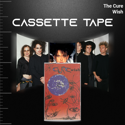 The Cure Vintage Cassette Collection – Retro Gothic Rock Mixtape | Hand-Recorded Collectible Cassette Set