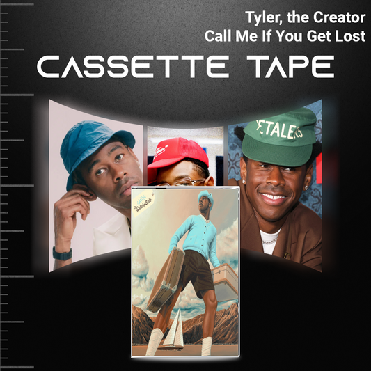 Tyler, The Creator Retro Cassette Tape Collection – Hand-Recorded Hip Hop & Alternative Rap Mixtape Set