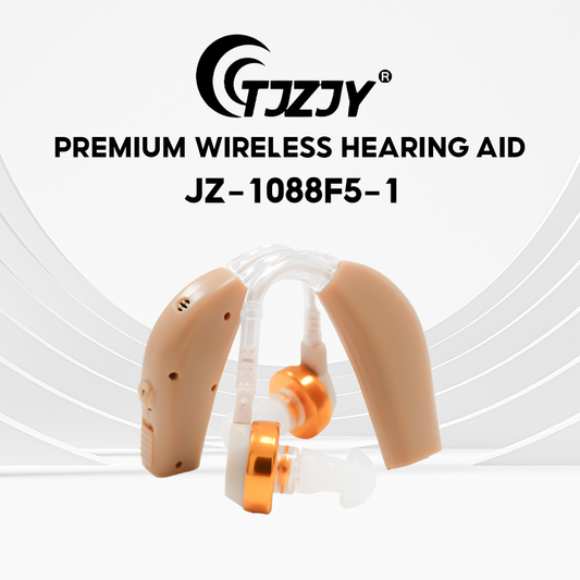 TJZJY 1088F5 Wireless Hearing Aid for the Elderly, Clear Hearing, 12 Month Warranty