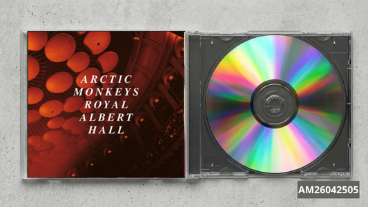 Arctic Monkeys – Live at the Royal Albert Hall FanMade CD | Live Indie Rock Experience | Custom Collectible Disc | Concert Energy