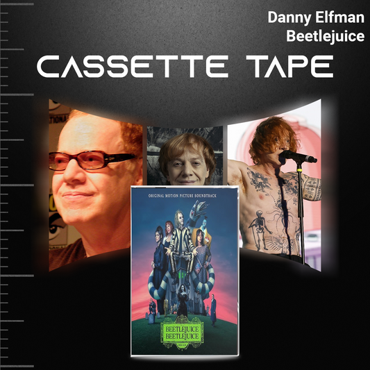 Danny Elfman Vintage Cassette Tape Collection – Hand-Recorded Soundtrack & Film Score Mixtape Set