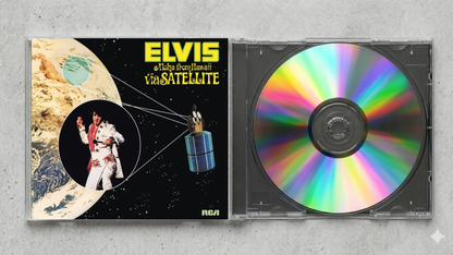 Elvis Presley – Aloha from Hawaii via Satellite Fan-Made CD Edition | Live Concert Collector’s CD | Exclusive Custom Disc Release