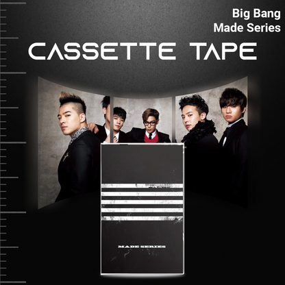 BigBang Cassette Tape Collection – Retro Hand-Recorded KPop Mixtapes for Collectors