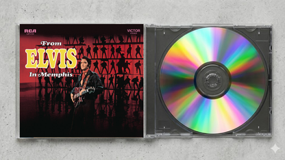 Elvis Presley – From Elvis in Memphis Fan-Made CD Edition | Soul Rock Collector’s CD | Exclusive Custom Disc Release
