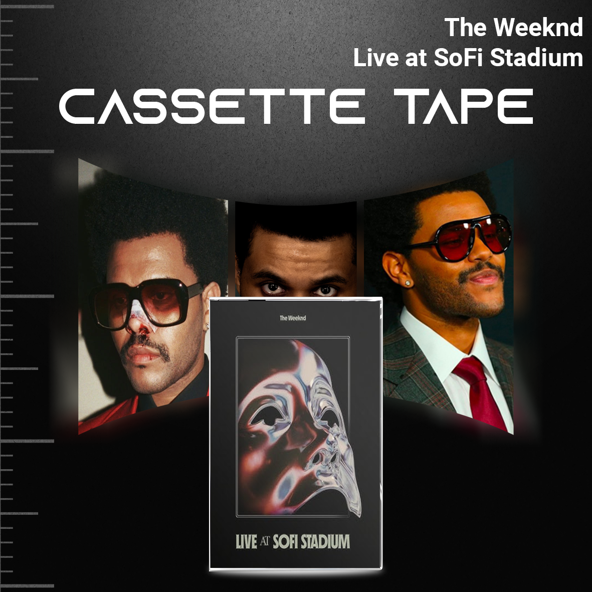 The Weeknd Limited Cassette Tape Collection – Trilogy, The Highlights, Live at SoFi Stadium, Japan Edition & Rare Synthwave Sessions