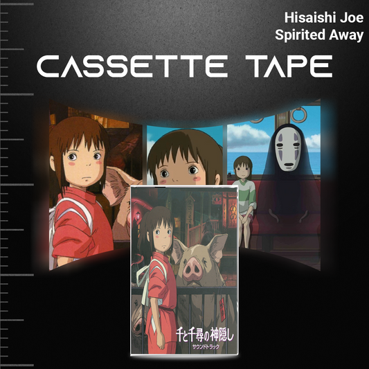 Joe Hisaishi Ghibli Studio  Cassette Collection – Vintage Soundtrack Mixtape | Hand-Recorded Analog Tapes