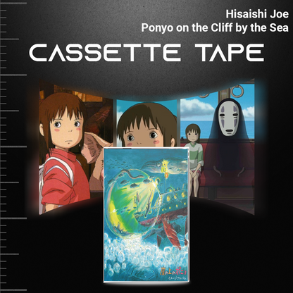 Joe Hisaishi Ghibli Studio  Cassette Collection – Vintage Soundtrack Mixtape | Hand-Recorded Analog Tapes