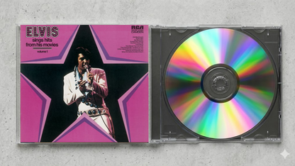 Elvis Presley – Elvis Sings Hits from His Movies Fan-Made CD Edition | Soundtrack Collector’s CD | Exclusive Custom Disc Release