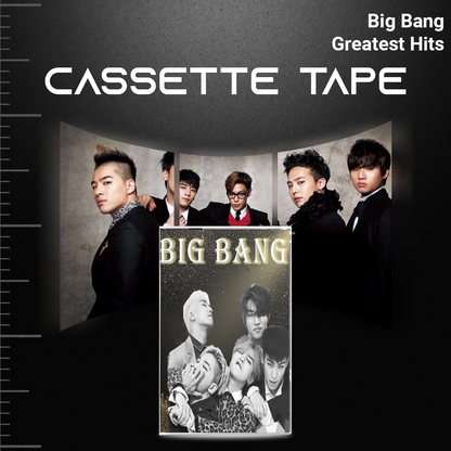 BigBang Cassette Tape Collection – Retro Hand-Recorded KPop Mixtapes for Collectors
