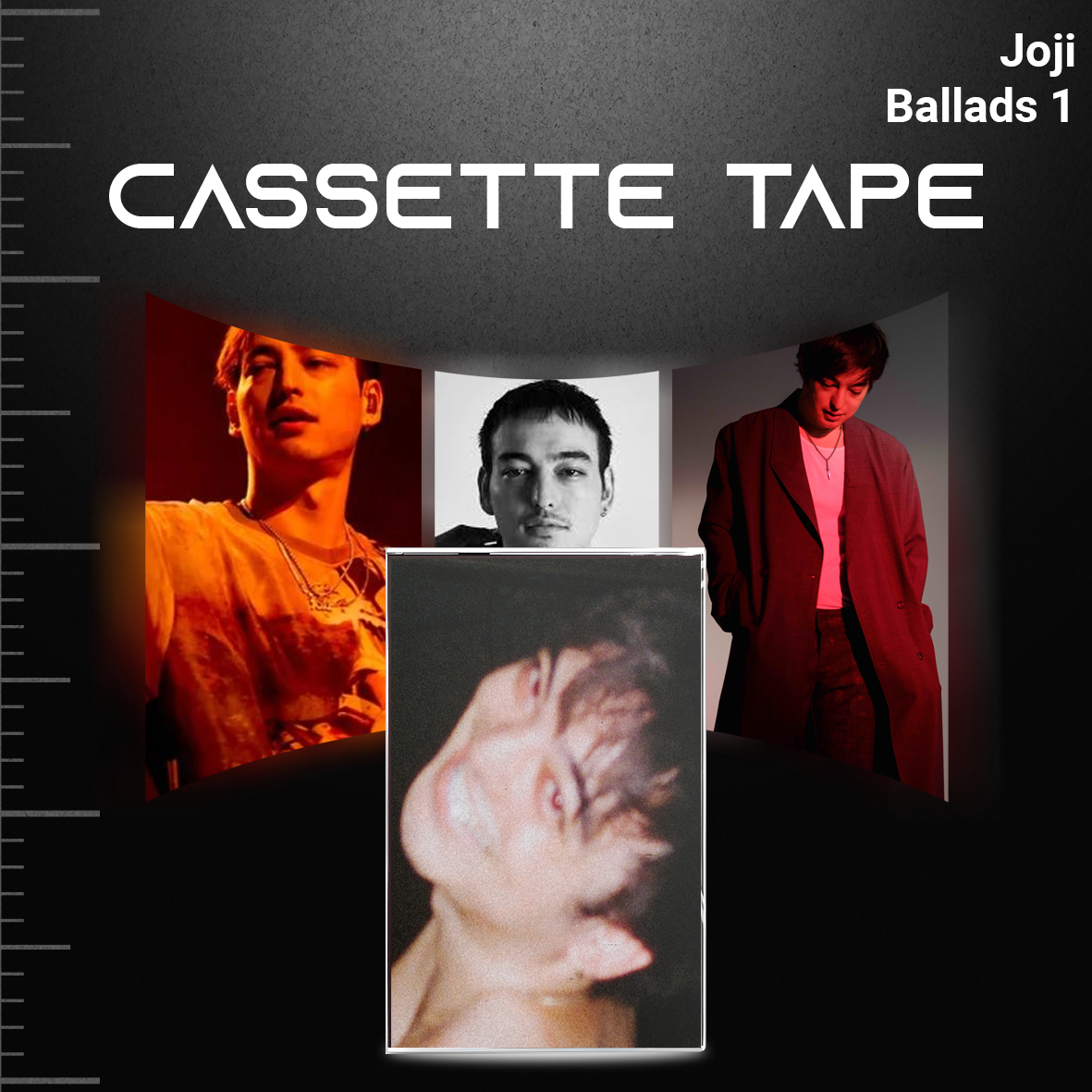 Joji Cassette Tape Collection – Retro Hand-Recorded Mixtapes|Nectar-BALLADS 1-SMITHEREENS