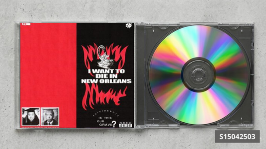 $uicideboy$ – I Want to Die in New Orleans CD FanMade  | Underground Rap Collector’s Edition | Custom CD Album