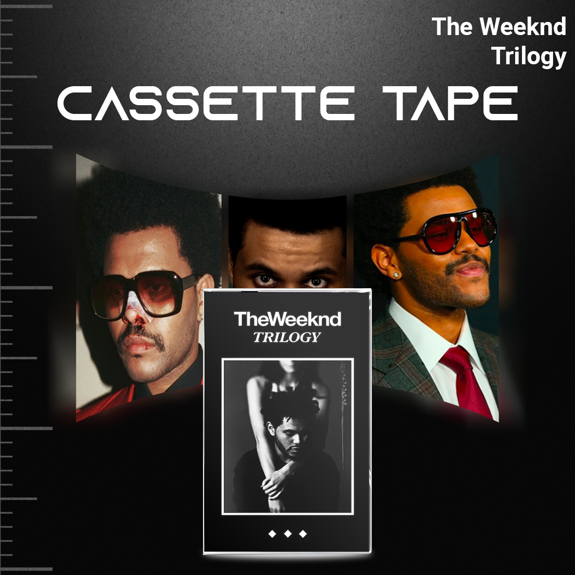 The Weeknd Limited Cassette Tape Collection – Trilogy, The Highlights, Live at SoFi Stadium, Japan Edition & Rare Synthwave Sessions