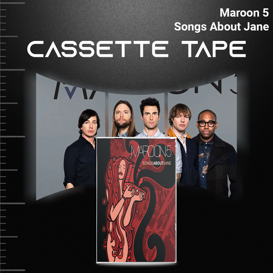 Maroon 5 Cassette Collection – Songs About Jane, It Won’t Be Soon Before Long, Hands All Over & Overexposed