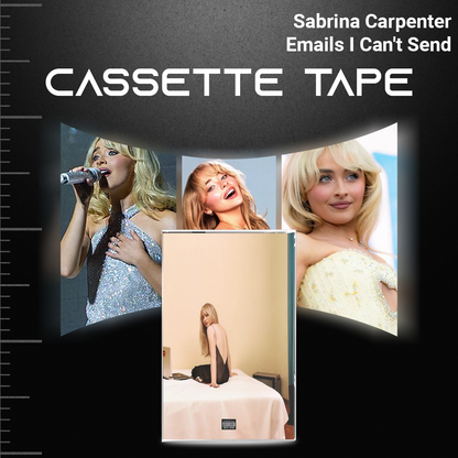 Sabrina Carpenter Cassette Tape Collection – Retro Pop & Indie Pop Vintage Bundle