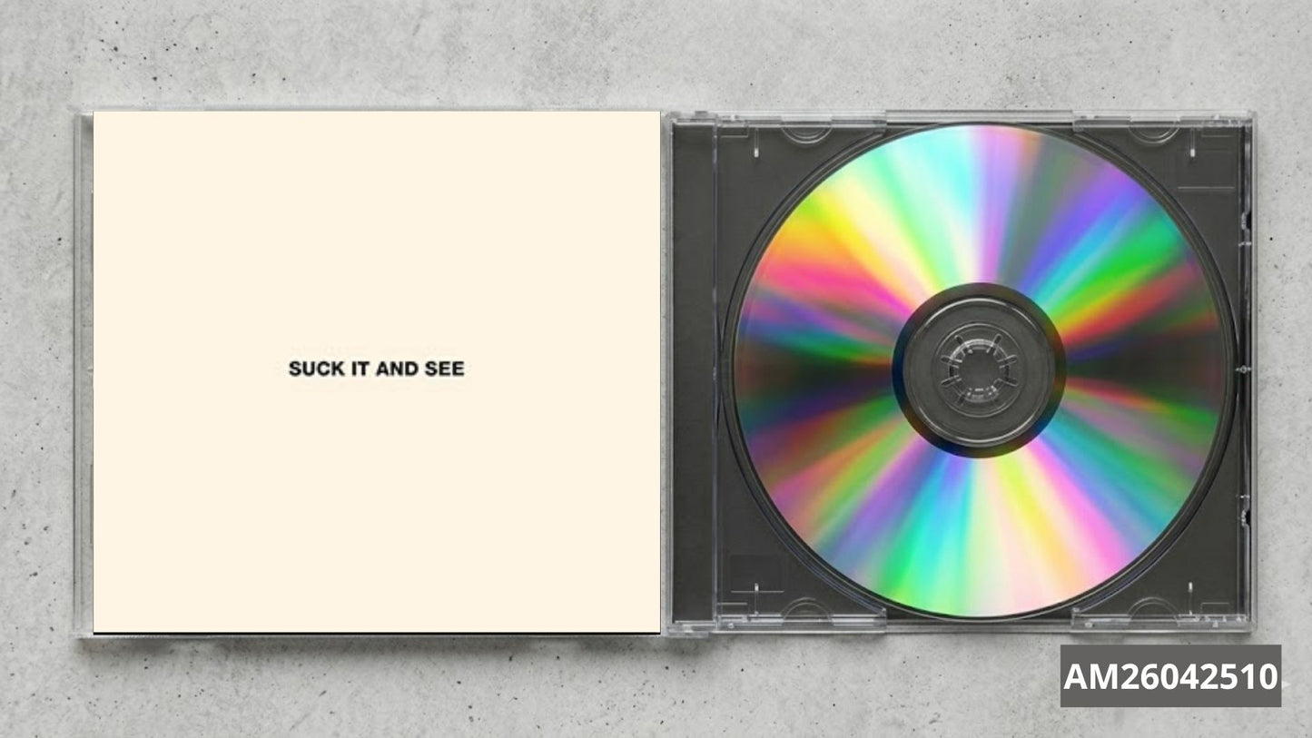 Arctic Monkeys – Suck It and See Fan-Made CD Edition Indie Rock Alternative Album Collection