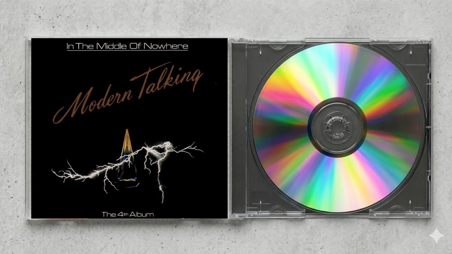 Modern Talking – In the Middle of Nowhere Fan-Made CD Edition | Euro Disco Collector’s CD | Exclusive Custom Disc Release