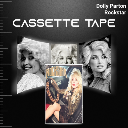 Dolly Parton Cassette Collection – Little Sparrow, Dumplin’ Soundtrack, Rockstar & Country Friends – Country Music Set