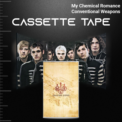 My Chemical Romance Cassette Tape Set – Retro Hand-Recorded Mixtapes for Emo & Alternative Rock Fans
