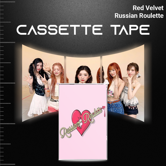 Red Velvet Retro Cassette Collection – Vintage Mixtape Set | Hand-Recorded Collectible Tapes for K-Pop Fans