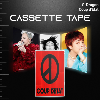 G-Dragon Cassette Tape Collection – Retro Hand-Recorded K-Pop Mixtapes for Collectors & Music Lovers