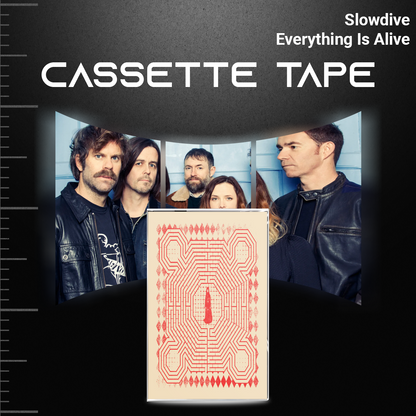 Slowdive Cassette Tape Collection – Retro Hand-Recorded Shoegaze Mixtapes for Collectors & Dream Pop Lovers