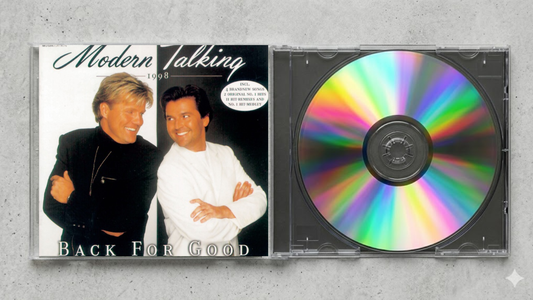 Modern Talking – Back for Good Fan-Made CD Edition | Euro Pop Comeback Collector’s CD | Exclusive Custom Disc Release