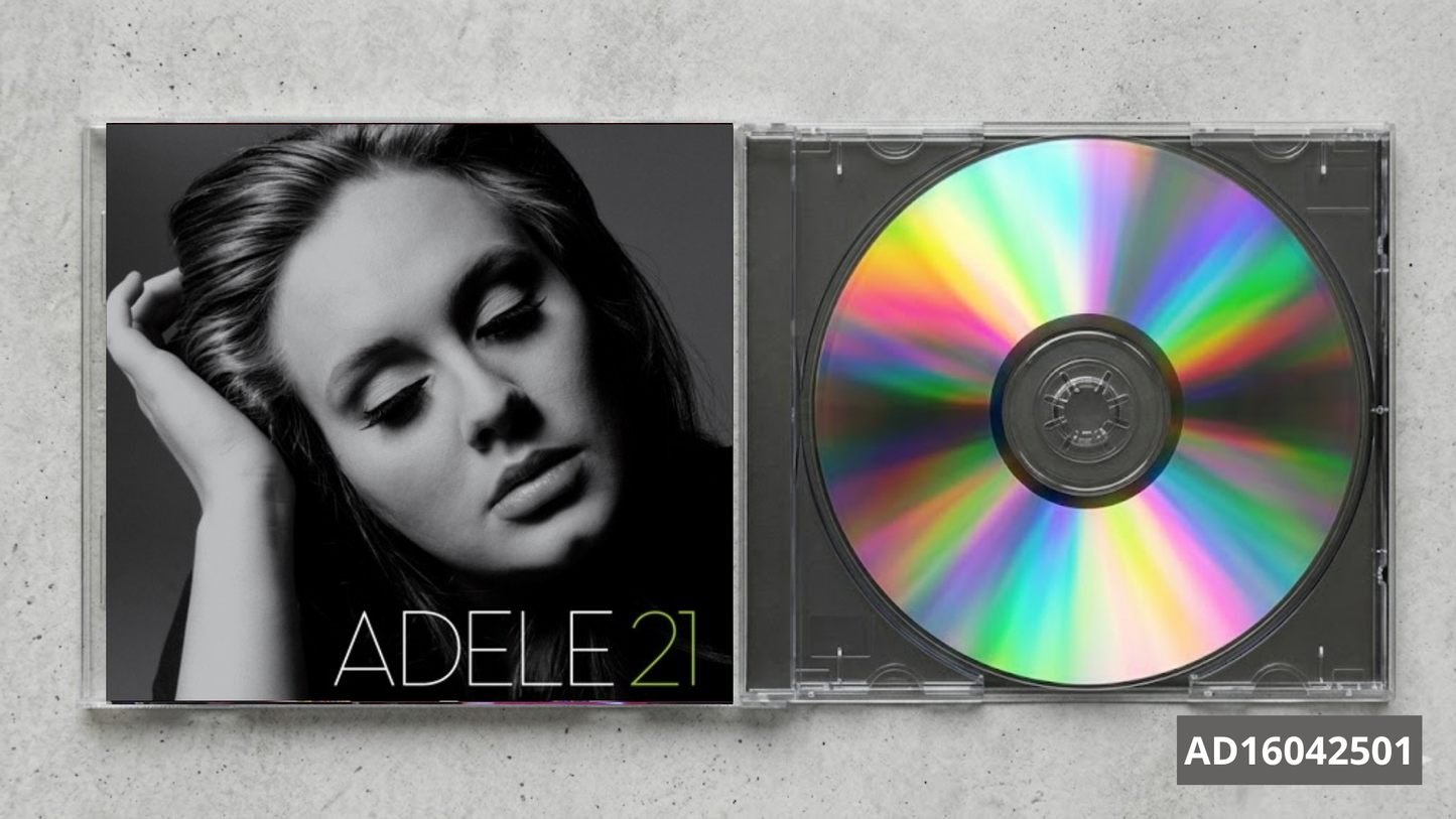 Adele – 21 FanMade CD | Soul Pop Classic | Custom Collectible Disc | Emotional Music Gift