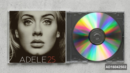 Adele – 25 FanMade CD | Soul Pop Classic | Custom Collectible Disc | Emotional Music Gift