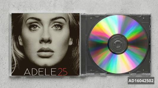 Adele – 25 FanMade CD | Soul Pop Classic | Custom Collectible Disc | Emotional Music Gift
