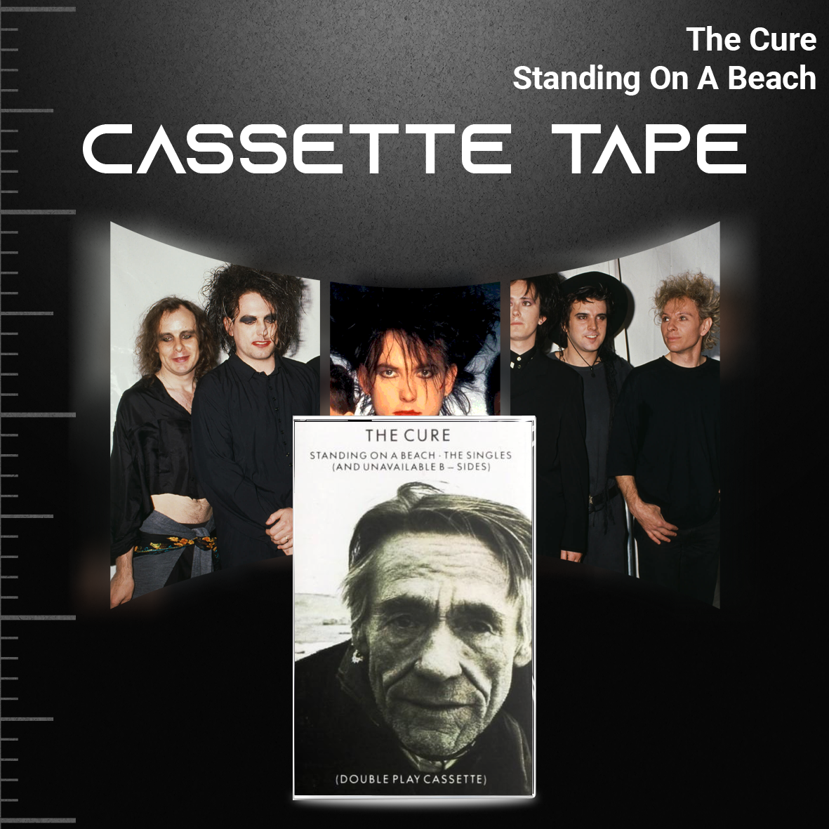 The Cure Classic Cassette Set – Retro Gothic Rock & Post-Punk Mixtape | Hand-Recorded Vintage Collectible