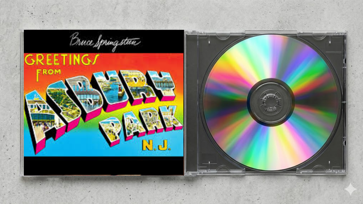 Bruce Springsteen – Greetings from Asbury Park, N.J. | Fan-Made CD Edition | Classic Rock Collector’s Release