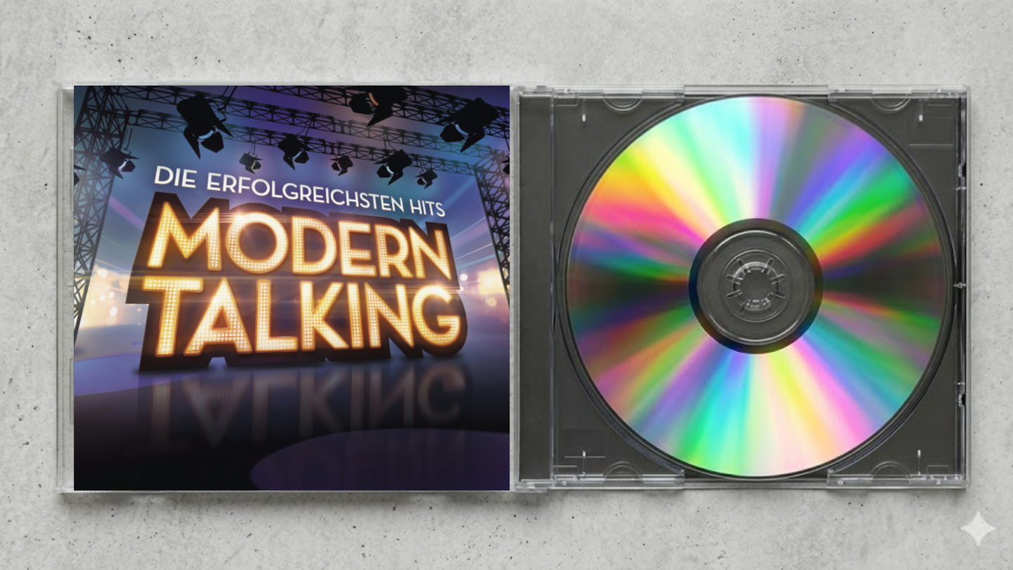 Modern Talking – Die Erfolgreichsten Hits Fan-Made CD Edition | Greatest Hits Collector’s CD | Exclusive Custom Disc Release
