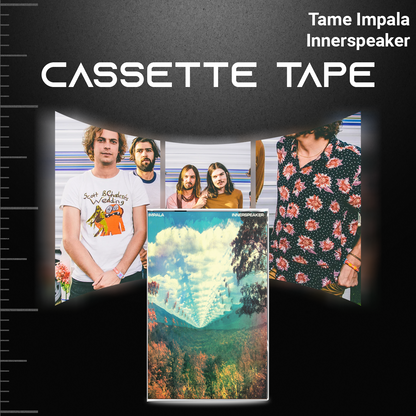 Tame Impala Retro Cassette Tape Collection – Vintage Mixtapes for Collectors & Psychedelic Rock Fans