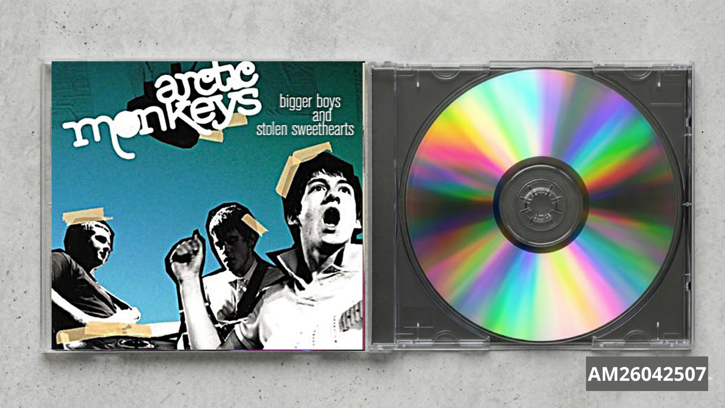 Arctic Monkeys – Bigger Boys and Stolen Sweethearts FanMade CD | Indie Rock EP | Custom Collectible Disc | Early Era Rarity
