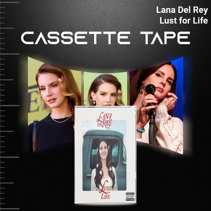 Lana Del Rey Retro Cassette Tape Collection – Hand-Recorded Indie Pop, Dream Pop & Alternative Mixtape Set
