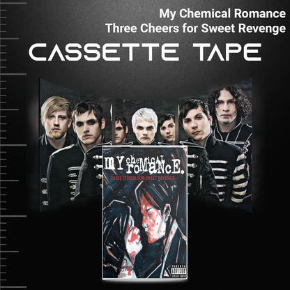 My Chemical Romance Cassette Tape Collection – Retro Hand-Recorded Mixtapes for Emo & Alternative Rock Fans