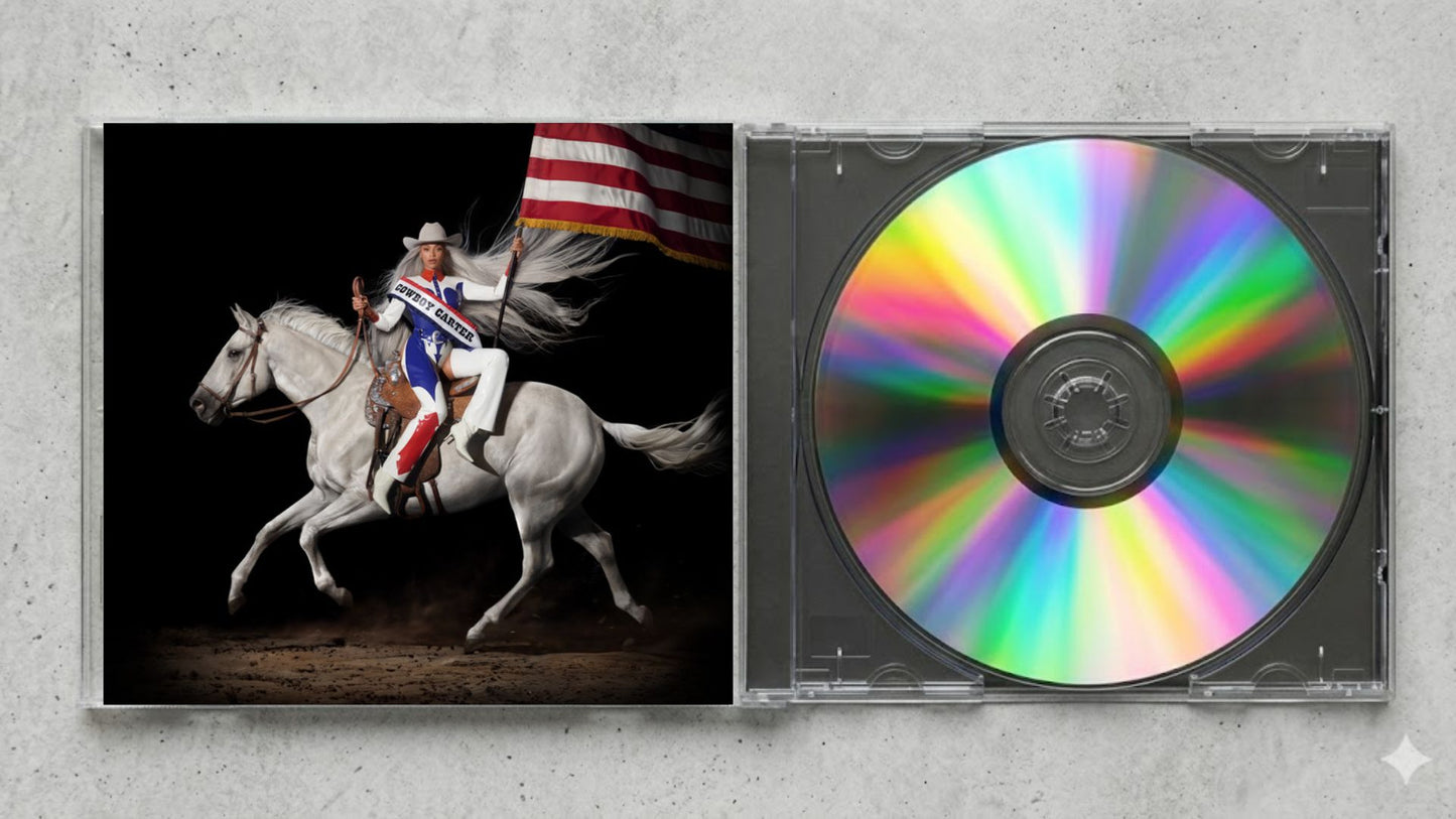 Beyoncé – Cowboy Carter FanMade CD Edition | Country Pop Collector’s Edition | Exclusive Custom CD Release