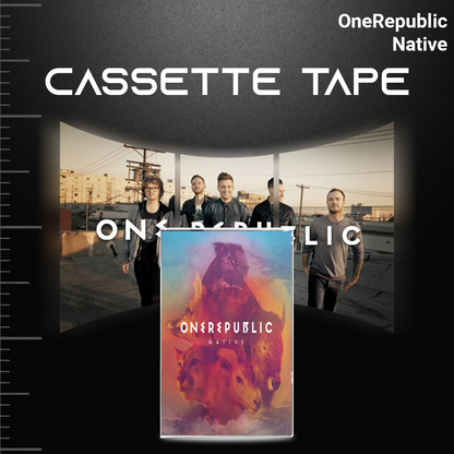 OneRepublic Retro Cassette Tape Collection – Dreaming Out Loud, Native & Artificial Paradise – Pop Rock & Alternative