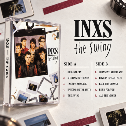INXS Cassette Tape Collection – Classic New Wave & Pop Rock Albums