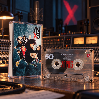 INXS Cassette Tape Collection – Classic New Wave & Pop Rock Albums