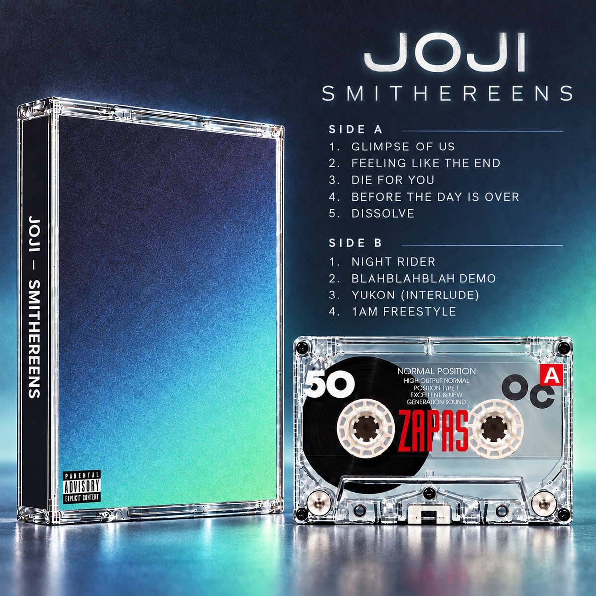 joji Ballads 1 nectar セット Joji Cassette Tape Collection – Retro Hand-Recorded Mixtapes