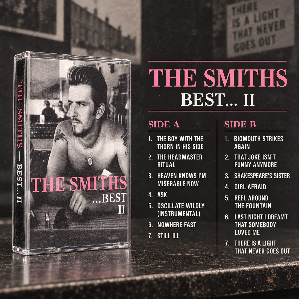 The Smiths Cassette Tape Set – Strangeways Here We Come, Best I, Rank, The World Won’t Listen, Best II – Vintage Indie Rock & Alternative Collection