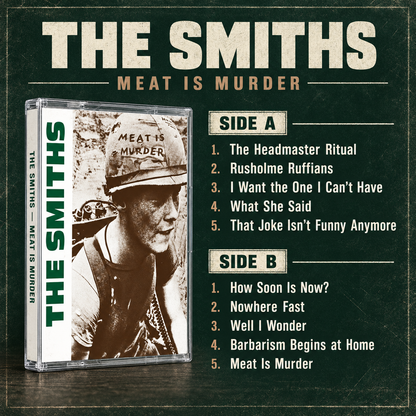 The Smiths Cassette Tape Collection – Hatful of Hollow, The Queen Is Dead, The Sound of The Smiths, Louder Than Bombs, Meat Is Murder – Vintage Indie Rock & Alternative Mixtape