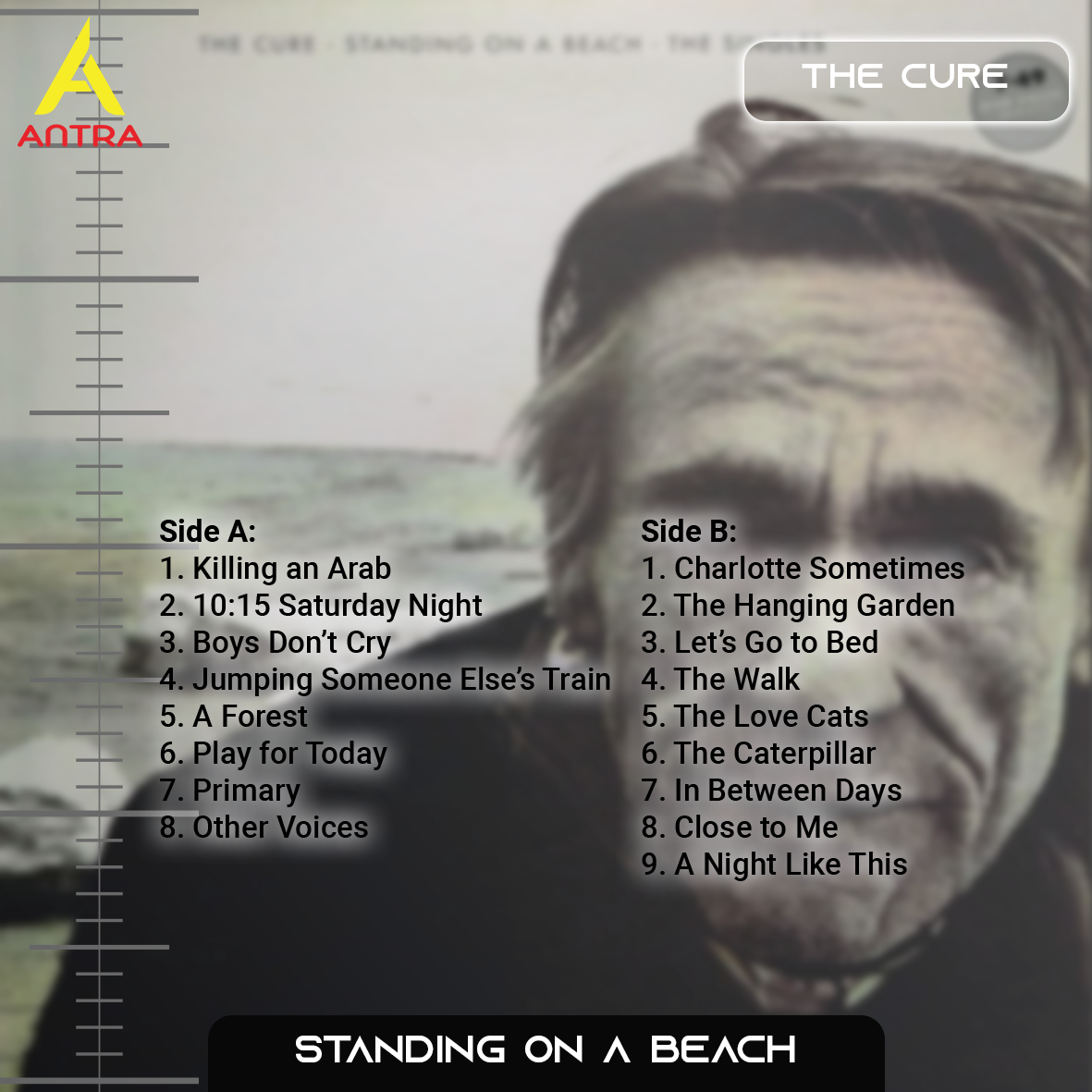The Cure Classic Cassette Set – Retro Gothic Rock & Post-Punk Mixtape | Hand-Recorded Vintage Collectible
