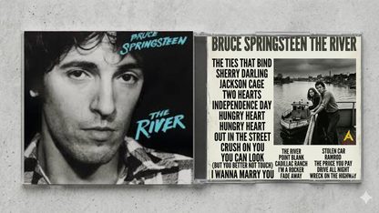 Bruce Springsteen – The River | Fan-Made CD Edition | Classic Rock Collector’s Release