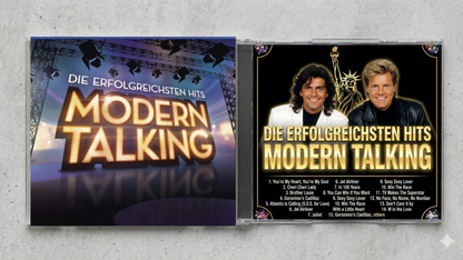Modern Talking – Die Erfolgreichsten Hits Fan-Made CD Edition | Greatest Hits Collector’s CD | Exclusive Custom Disc Release