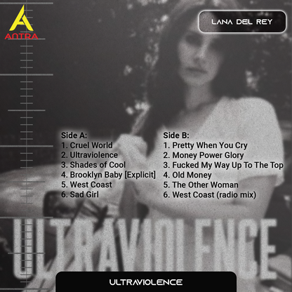 Lana Del Rey Retro Cassette Tape Collection – Born to Die, Ultraviolence, Honeymoon & Lizzy Grant – Indie Pop & Dream Pop