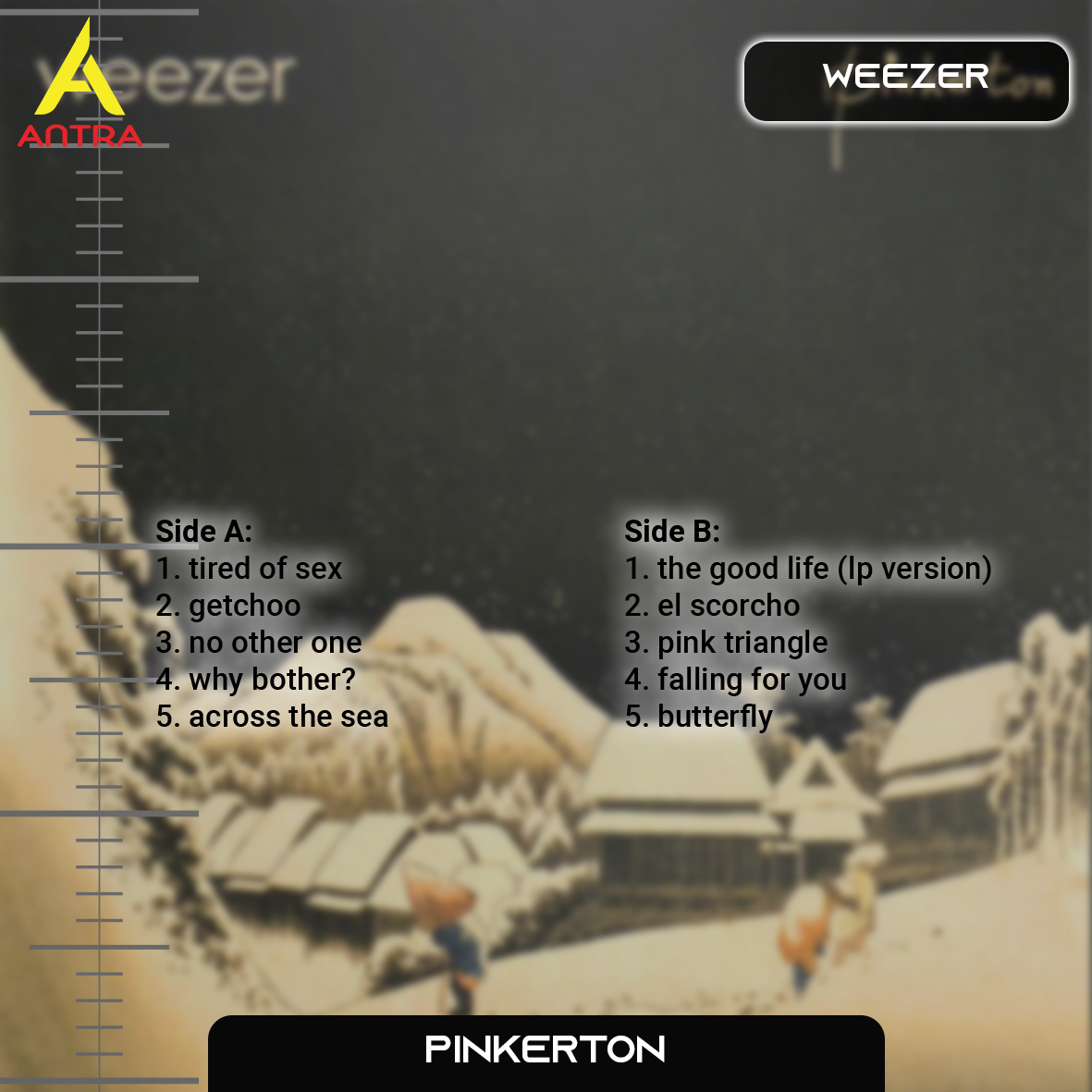 Weezer Cassette Tape Collection – Retro Hand-Recorded Alternative Rock Mixtapes for Collectors & Indie Fans