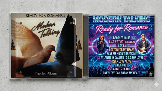 Modern Talking – Ready for Romance Fan-Made CD Edition | Euro Disco Collector’s CD | Exclusive Custom Disc Release