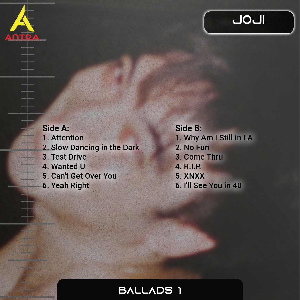Joji Cassette Tape Collection – Retro Hand-Recorded Mixtapes|Nectar-BALLADS 1-SMITHEREENS